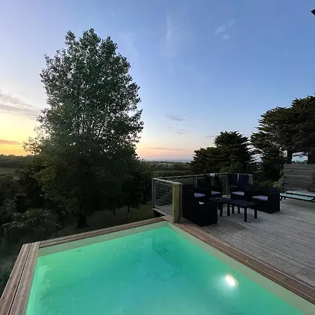 Maison La Corniche Basque Avec Piscine Et Vue Ocean *